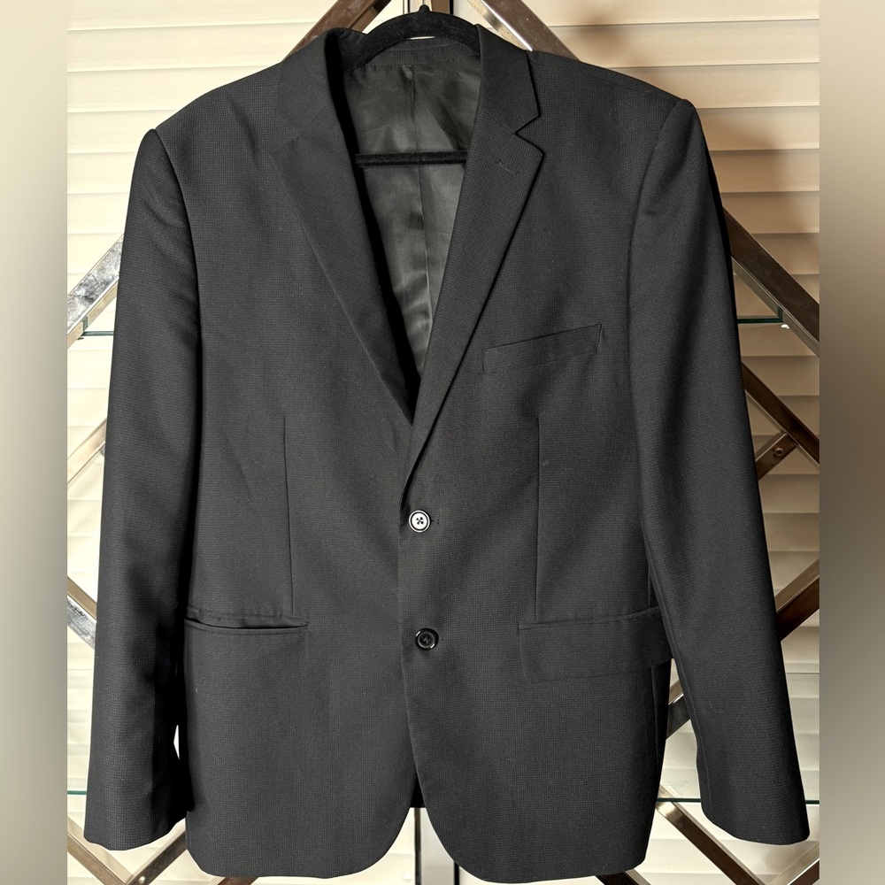 Paris by Night Black Men’s Classic Suit Two Pieces Set